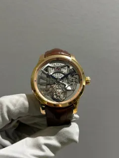 Ulysse Nardin Classic Skeleton Tourbillon 1702-129 Rose gold Skeletonized