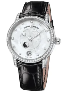 Ulysse Nardin Classico Luna 8293-123BC-2/991 Stainless steel Mother of pearl