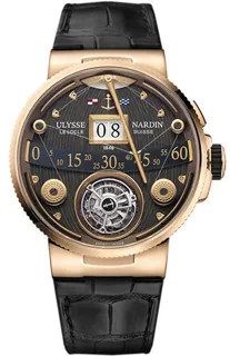 Ulysse Nardin Marine 6302-300/GD Rose gold Black