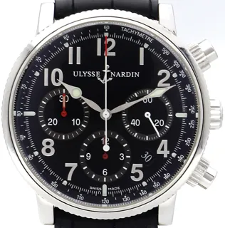 Ulysse Nardin Marine Chronograph 353-88 Stainless steel White