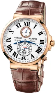 Ulysse Nardin Marine Chronometer 43mm 266-67/40 Rose gold White