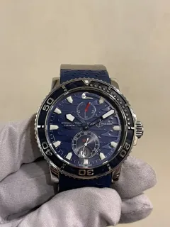 Ulysse Nardin Maxi Marine Diver 263-36LE-3 Stainless steel Blue