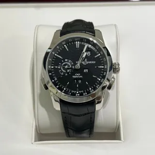 Ulysse Nardin Perpetual Manufacture 329-10/92 Platinum Black