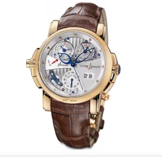 Ulysse Nardin Sonata 666-88 Rose gold Silver