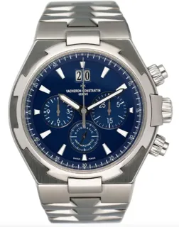 Vacheron Constantin Overseas Chronograph 49150/000A-9745 Stainless steel Blue