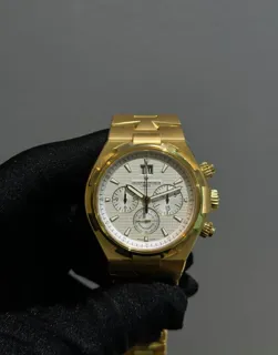 Vacheron Constantin Overseas Chronograph 49150/b01j-9215 Yellow gold Silver