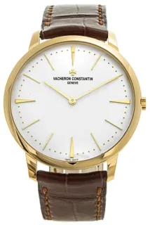 Vacheron Constantin Patrimony 81180/000J-9118 40mm Yellow gold Silver