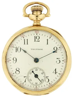 Waltham Watch Company Yellow gold White