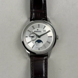 Zenith Captain Moonphase 03.2140.691/02.C498 Stainless steel Silver