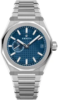 Zenith Defy 03.9300.3620/51.I001 Stainless steel Blue