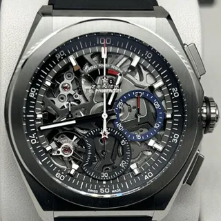 Zenith Defy 95.9000.9004/78.R782 Titanium Skeletonized