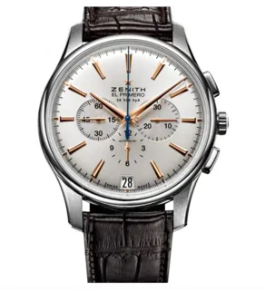 Zenith El Primero 03.2110.400/01.C498 Stainless steel Silver