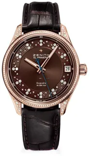 Zenith El Primero Espada 22.2170.4650/76.C713 Rose gold Brown