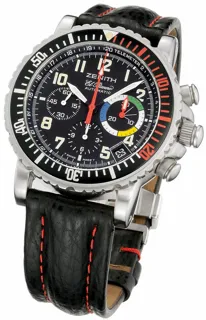 Zenith El Primero Stratos Flyback 03.2062.4057/69.R515 Yellow gold and Stainless steel Silver