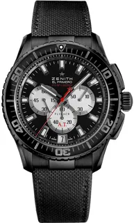 Zenith El Primero Stratos Flyback 24.2061.4057 Stainless steel Black