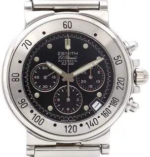 Zenith El Primero 02.0330.400 Stainless steel Black