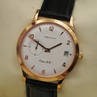 Zenith Elite HW 30.1125.650 Rose gold White