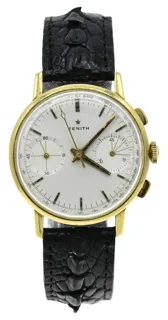 Zenith Chronograph 18k Gold Silver