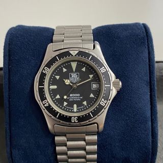 TAG Heuer 2000 973.013 Stainless steel Black 1988 Spain | Dealer