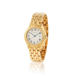 Cartier Cougar 003525 18k yellow gold Silver