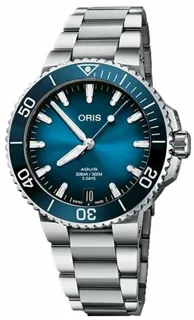 Oris Aquis 01 400 7769 4135-07 8 22 09PEB Stainless steel Blue