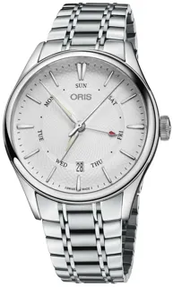 Oris Artelier Pointer Day Date 01 755 7742 4051-07 8 21 88 Stainless steel Silver