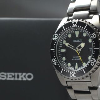 Seiko Kinetic 5M62-0BL0 Stainless steel Black Japan | Dealer