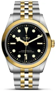 Tudor Black Bay 36 M79643-0001 Stainless steel and 18k yellow gold Black