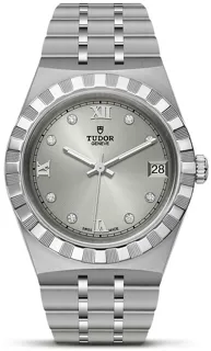 Tudor Royal M28400-0002 Stainless steel Silver