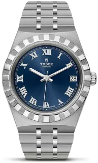 Tudor Royal M28400-0006 Stainless steel Blue