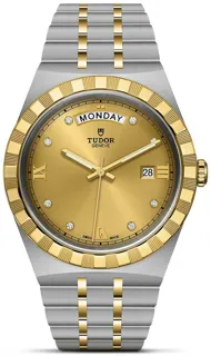 Tudor Royal M28603-0006 Stainless steel and 18k yellow gold Golden