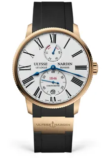 Ulysse Nardin Marine Torpilleur 1182-310-3/40 Rose gold White