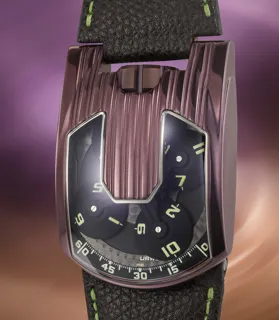 Urwerk UR103.8 Titanium and Stainless steel Purple