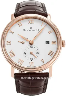 Blancpain Villeret 6606-3642-55B Red gold White