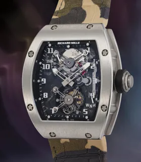 Richard Mille RM002-V2 RM002 AF PT Platinum Black and Skeletonized