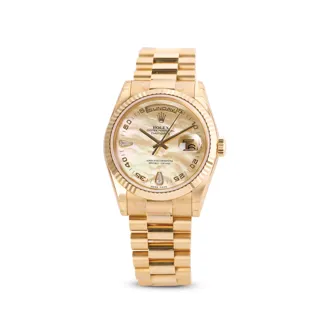 Rolex Day-Date 36 118238 Yellow gold Champagne