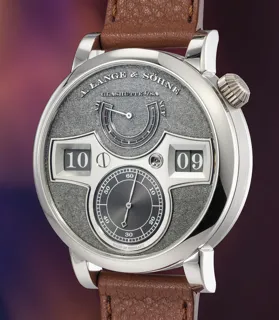 A. Lange & Söhne Zeitwerk 140.048 Platinum Gray