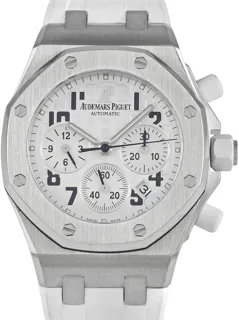 Audemars Piguet Royal Oak Offshore 26283ST.OO.D010CA.01 Stainless steel and Rubber White