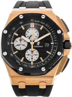 Audemars Piguet Royal Oak Offshore 26400RO.OO.A002CA.01 Ceramic and Rose gold Black