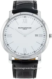 Baume & Mercier Classima MOA10097 brushed/polished steel Silver