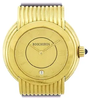 Boucheron Solis AF 120127 Yellow gold Champagne