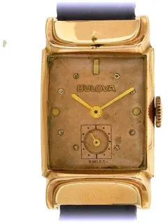 Bulova Yellow gold Pink