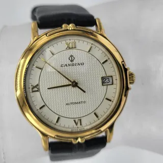 Candino ETA 2824-2 Yellow gold and Stainless steel Champagne