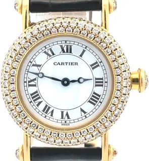 Cartier Diabolo 1450 27mm Yellow gold White