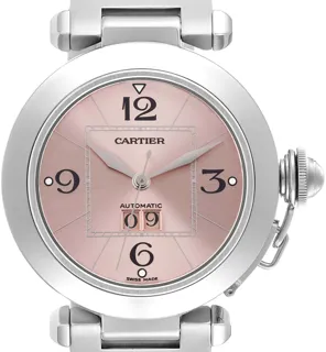 Cartier Pasha W31058M7 Stainless steel Pink