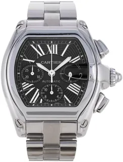 Cartier Roadster W62020X6 Stainless steel Black