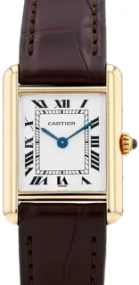 Cartier Tank Louis Cartier Yellow gold Cream