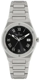 Dreyfuss & Co. Date Function DGB00086/10 Stainless steel Black