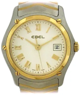 Ebel Classic 27mm Yellow gold and Stainless steel White