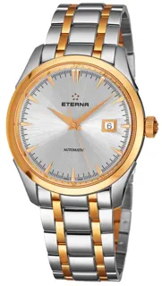 Eterna 1948 2951.53.11.1701 Yellow gold and Stainless steel White